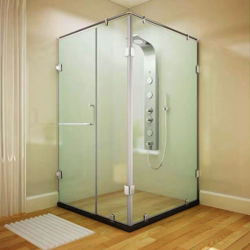 bathroom Shower Cubicle Glass Partition for modern washroom