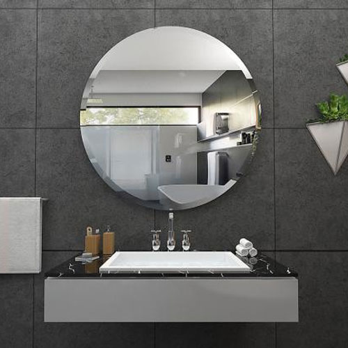 High-Definition Mirror Glass with Shatterproof Shield