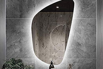 High-quality mirror glass for modern home and office interiors