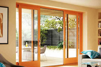 Modern sliding glass door for home and office interiors